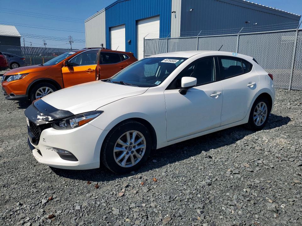 2018 Mazda 3 მანქანა იყიდება აუქციონზე, vin: JM1BN1K77J1181619, აუქციონის ნომერი: 48754566