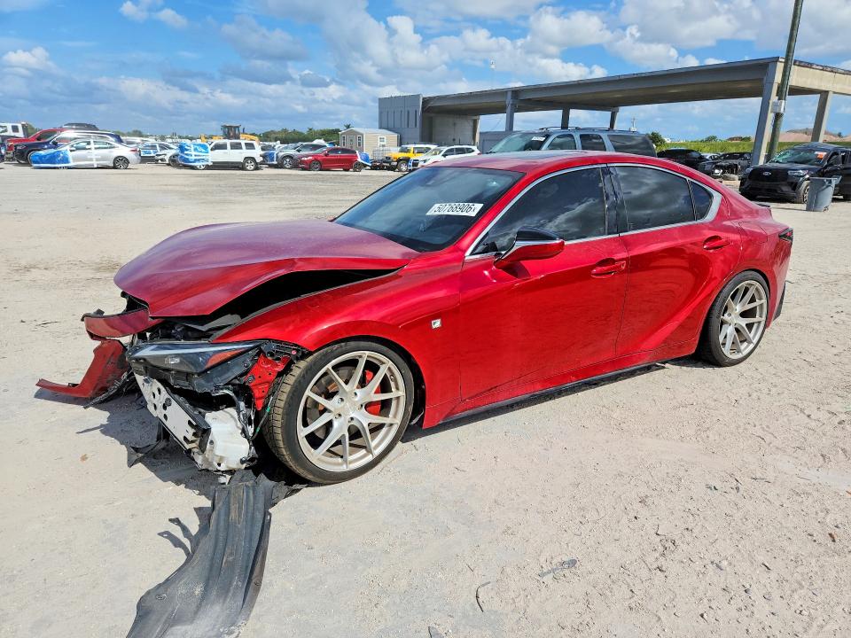 50768906 :رقم المزاد ، JTHGZ1B29N5053250 vin ، 2022 Lexus Is مزاد بيع