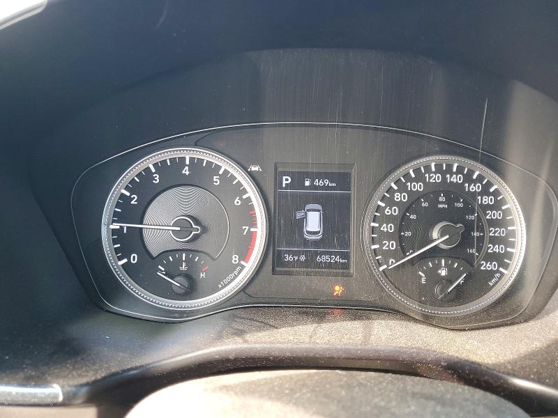 2019 Hyundai Santa Fe მანქანა იყიდება აუქციონზე, vin: 5NMS3CAA7KH043651, აუქციონის ნომერი: 48455416