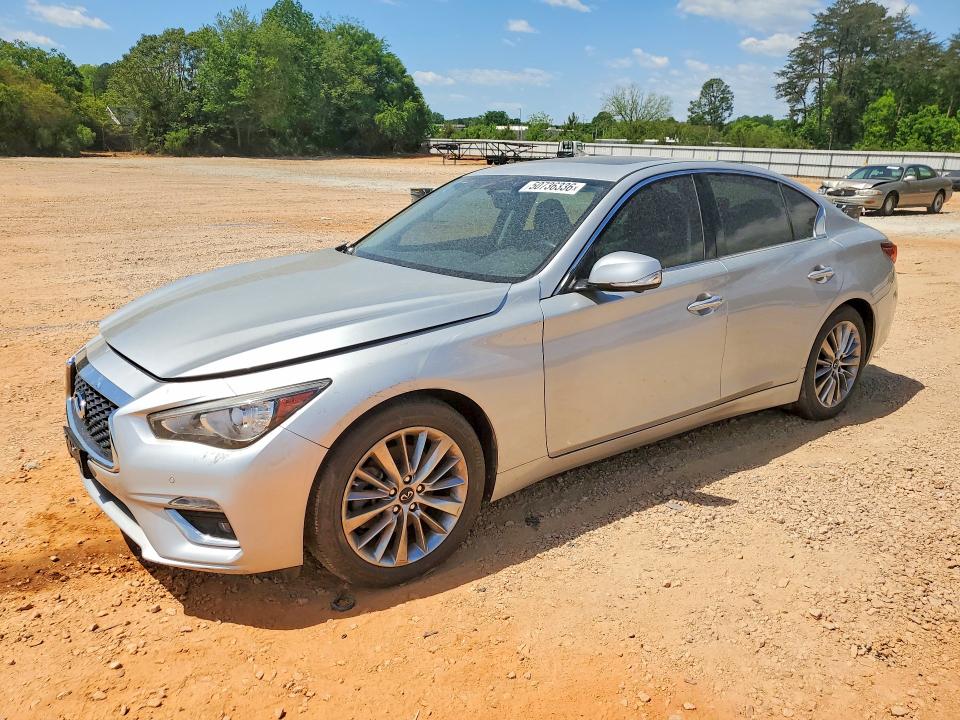 2018 Infiniti Q50 მანქანა იყიდება აუქციონზე, vin: JN1EV7AR2JM440702, აუქციონის ნომერი: 50736336
