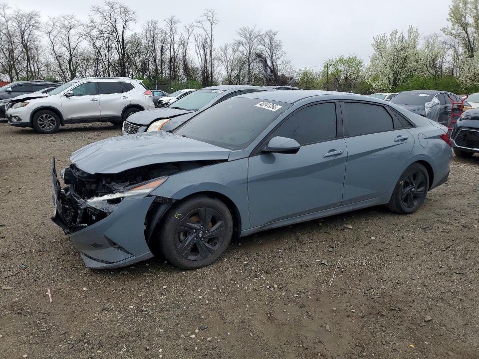 2021 Hyundai Elantra მანქანა იყიდება აუქციონზე, vin: KMHLS4AG0MU068738, აუქციონის ნომერი: 48241266