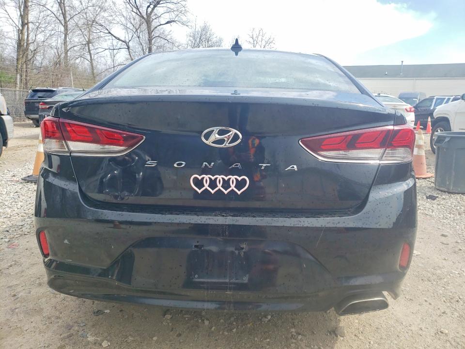 48874106 :رقم المزاد ، 5NPE24AF5JH617974 vin ، 2018 Hyundai Sonata مزاد بيع