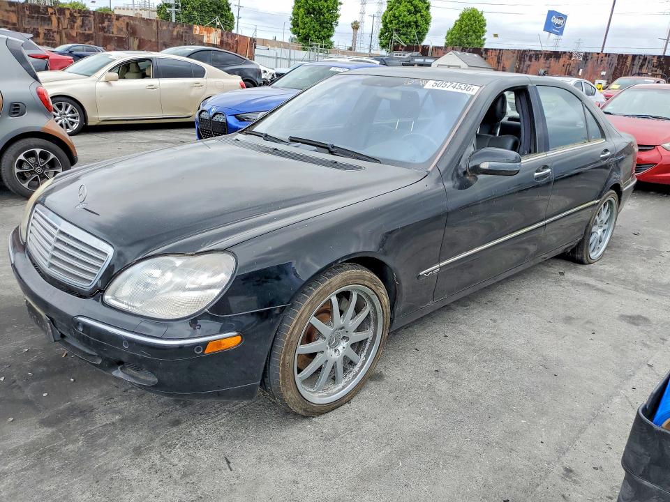 Aukcja sprzedaży 2001 Mercedes Benz S, vin: WDBNG78J71A150687, numer aukcji: 50574536