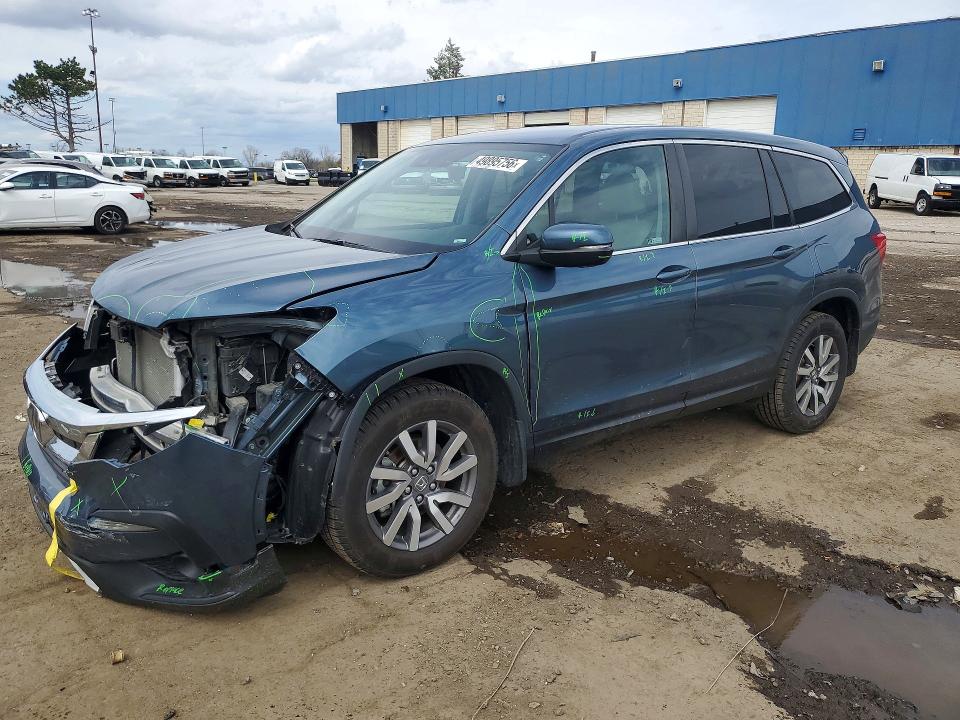 2021 Honda Pilot მანქანა იყიდება აუქციონზე, vin: 5FNYF6H35MB007052, აუქციონის ნომერი: 49895756