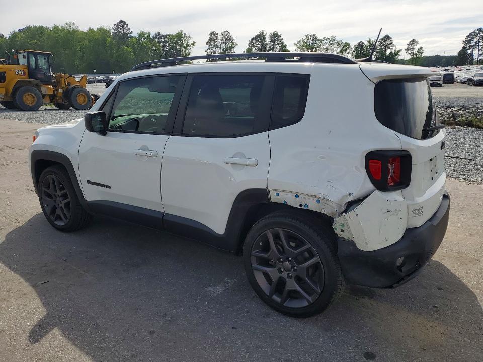 2021 Jeep Renegade მანქანა იყიდება აუქციონზე, vin: ZACNJCBB3MPM51973, აუქციონის ნომერი: 51571216