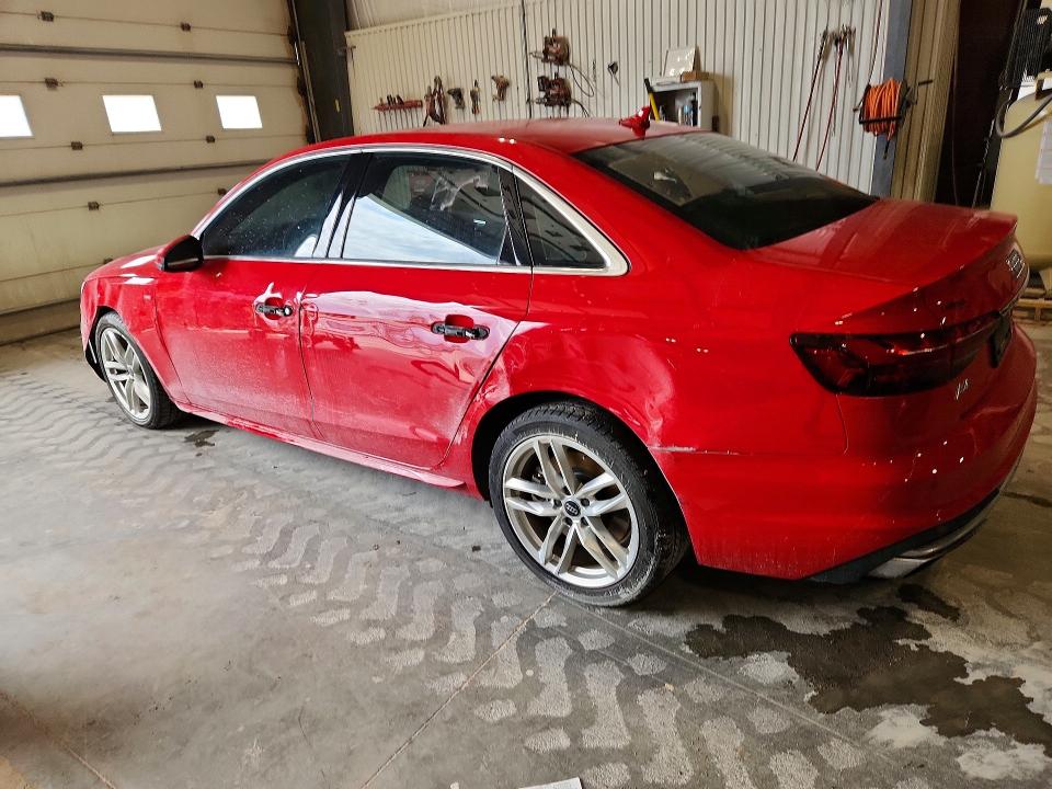 2020 Audi A4 მანქანა იყიდება აუქციონზე, vin: WAUENAF43LN011179, აუქციონის ნომერი: 49543666