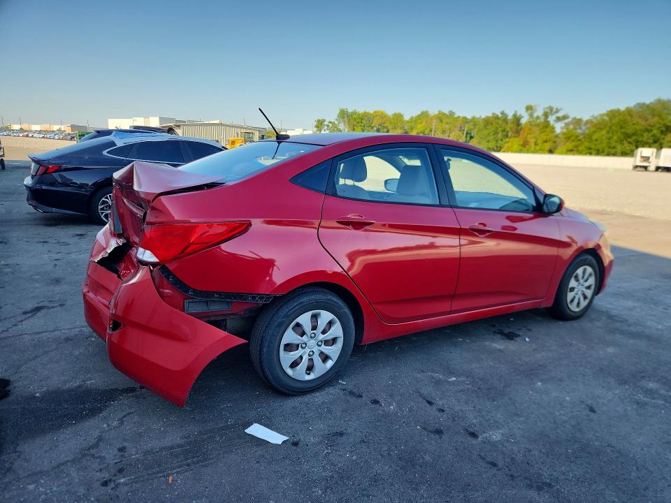 50445196 :رقم المزاد ، KMHCT4AE7GU951607 vin ، 2016 Hyundai Accent مزاد بيع