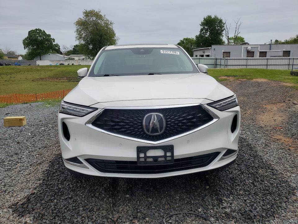 2022 Acura Mdx მანქანა იყიდება აუქციონზე, vin: 5J8YE1H44NL015576, აუქციონის ნომერი: 51417726