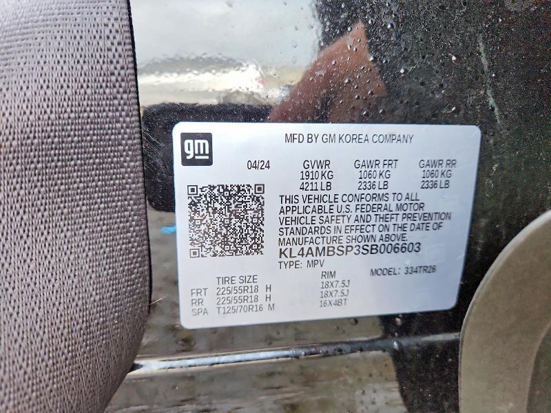 Aukcja sprzedaży 2025 Buick Encore Gx, vin: KL4AMBSP3SB006603, numer aukcji: 50074206