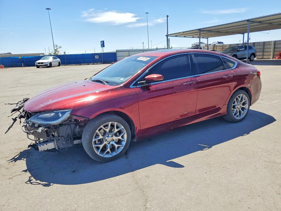 48107226 :رقم المزاد ، 1C3CCCEG5FN683468 vin ، 2015 Chrysler 200 مزاد بيع