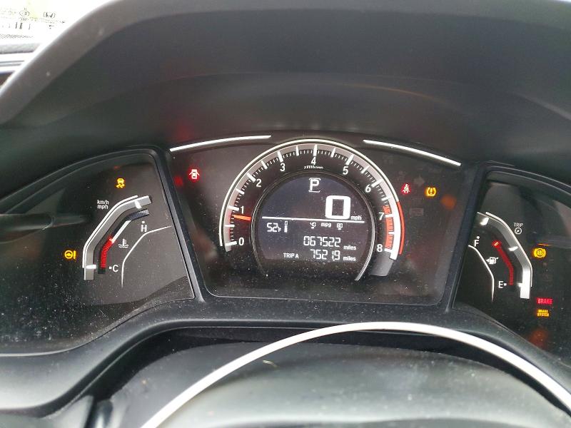 51844186 :رقم المزاد ، 2HGFC2F54JH604245 vin ، 2018 Honda Civic مزاد بيع