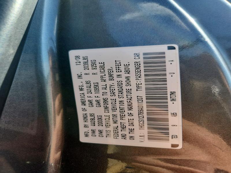 Продаж на аукціоні авто 2009 Honda Accord, vin: 1HGCS12799A011207, номер лоту: 51237456