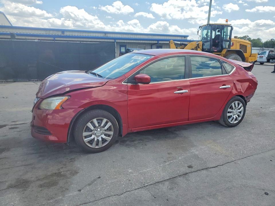 2014 Nissan Sentra მანქანა იყიდება აუქციონზე, vin: 3N1AB7AP3EL652854, აუქციონის ნომერი: 52052786