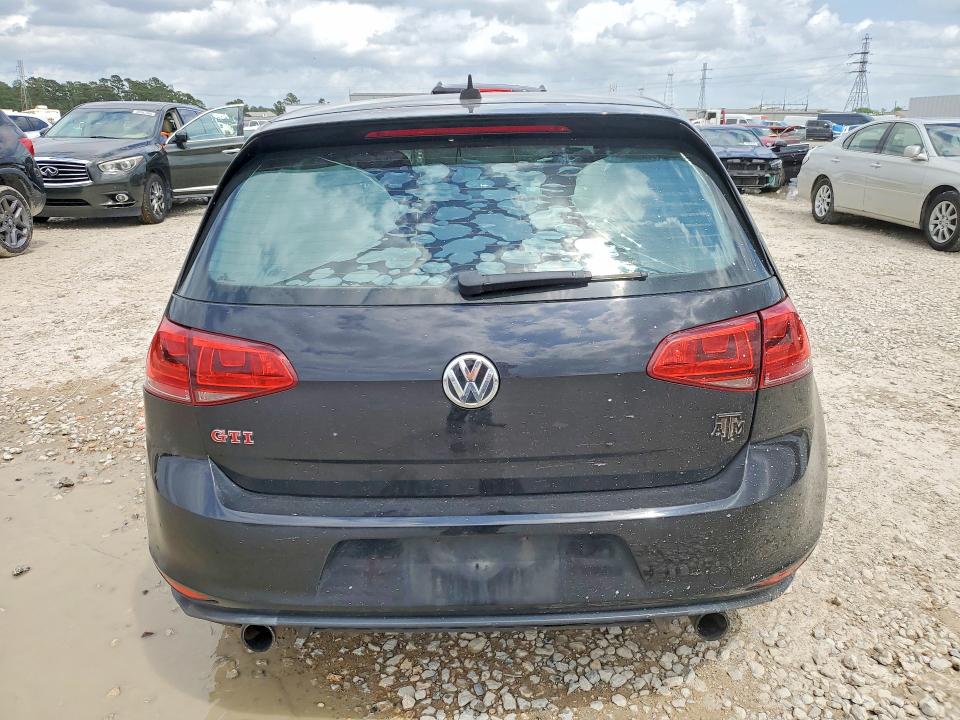 2017 Volkswagen Gti მანქანა იყიდება აუქციონზე, vin: 3VW447AU4HM045061, აუქციონის ნომერი: 49867296