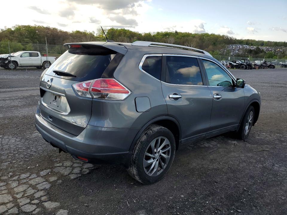 2015 Nissan Rogue მანქანა იყიდება აუქციონზე, vin: 5N1AT2MV0FC897188, აუქციონის ნომერი: 50412606
