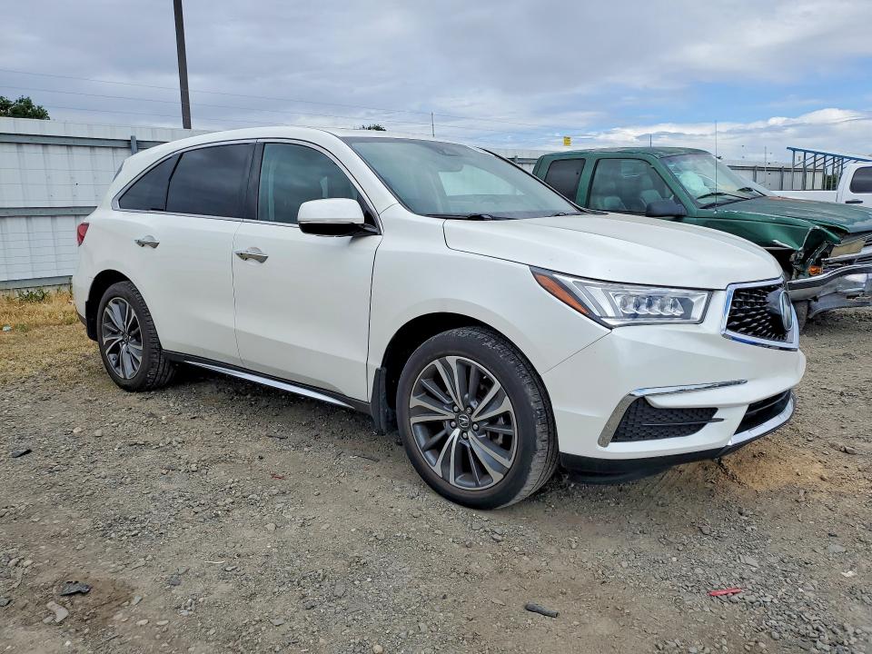 49954646 :رقم المزاد ، 5J8YD4H70KL004987 vin ، 2019 Acura Mdx مزاد بيع