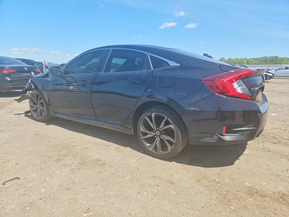 2020 Honda Civic მანქანა იყიდება აუქციონზე, vin: 19XFC2F88LE215678, აუქციონის ნომერი: 51378916