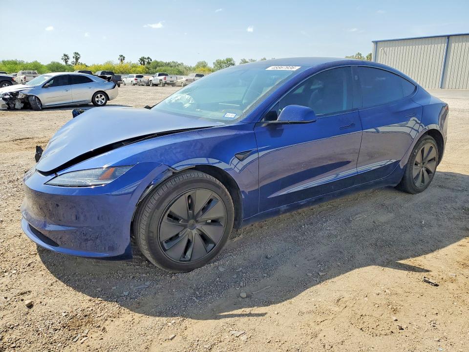 2025 Tesla Model 3 მანქანა იყიდება აუქციონზე, vin: 5YJ3E1EA0SF953463, აუქციონის ნომერი: 48867936