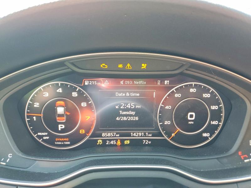 Aukcja sprzedaży 2018 Audi A4, vin: WAUENAF49JN019624, numer aukcji: 50954216