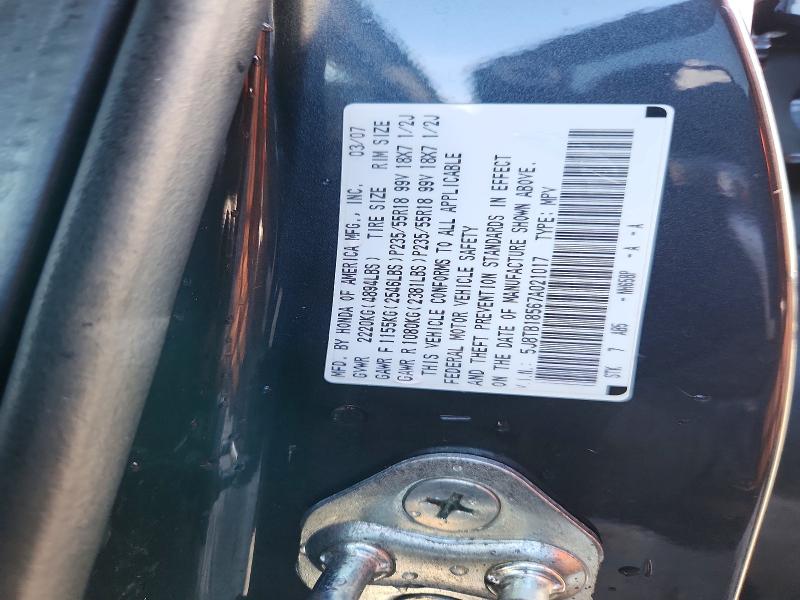 Aukcja sprzedaży 2007 Acura Rdx, vin: 5J8TB18567A021017, numer aukcji: 49768386