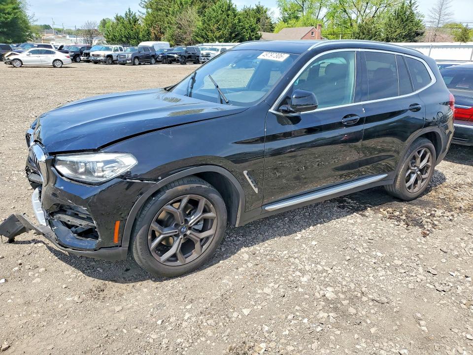 Auction sale of the 2021 Bmw X3, vin: 5UXTY5C05M9F13424, lot number: 49797306