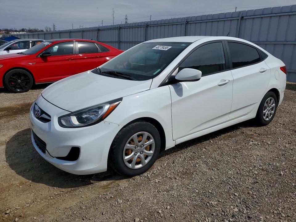 48278456 :رقم المزاد ، KMHCT4AE1EU711224 vin ، 2014 Hyundai Accent مزاد بيع