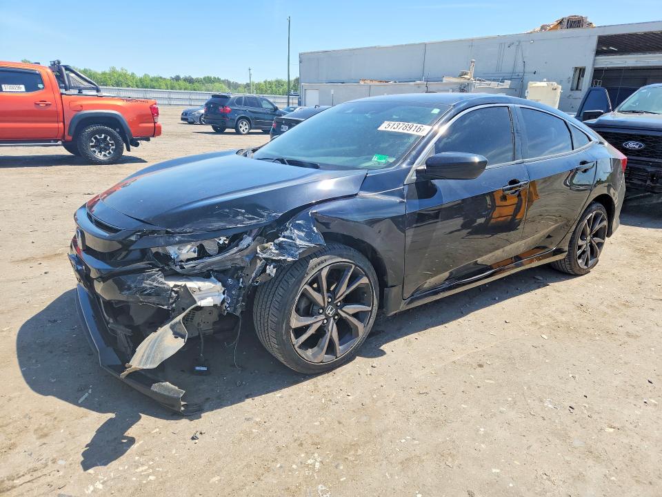 Auction sale of the 2020 Honda Civic, vin: 19XFC2F88LE215678, lot number: 51378916
