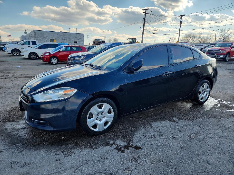 2016 Dodge Dart მანქანა იყიდება აუქციონზე, vin: 1C3CDFAA5GD565492, აუქციონის ნომერი: 48639136