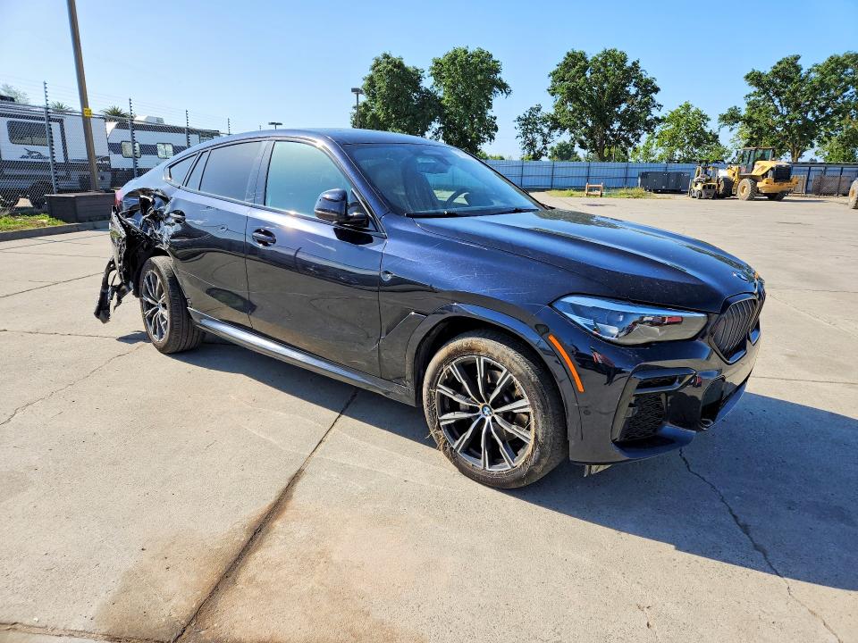 2023 Bmw X6 მანქანა იყიდება აუქციონზე, vin: 5UXCY6C06P9N71775, აუქციონის ნომერი: 51511426
