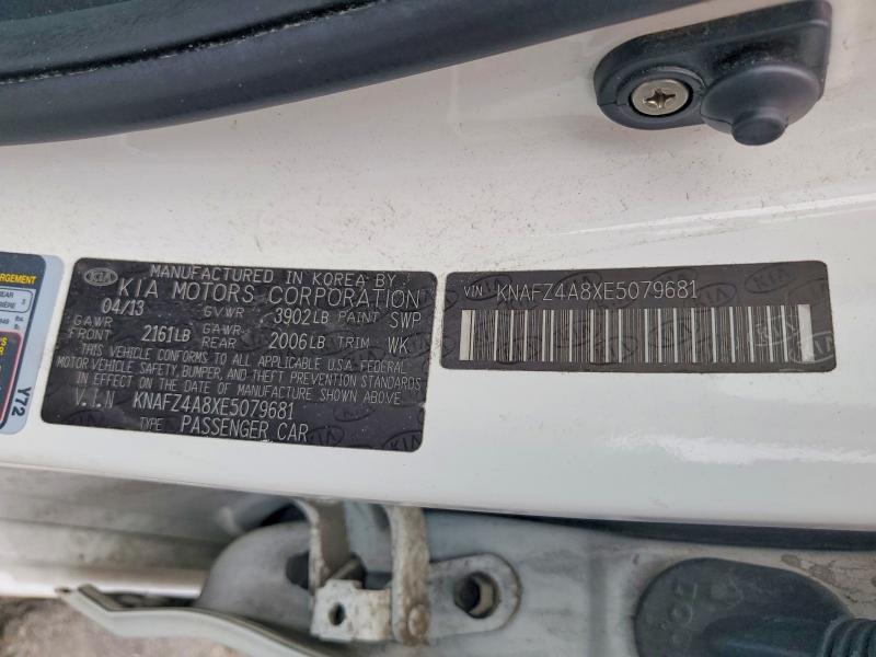 Aukcja sprzedaży 2014 Kia Forte, vin: KNAFZ4A8XE5079681, numer aukcji: 48702696