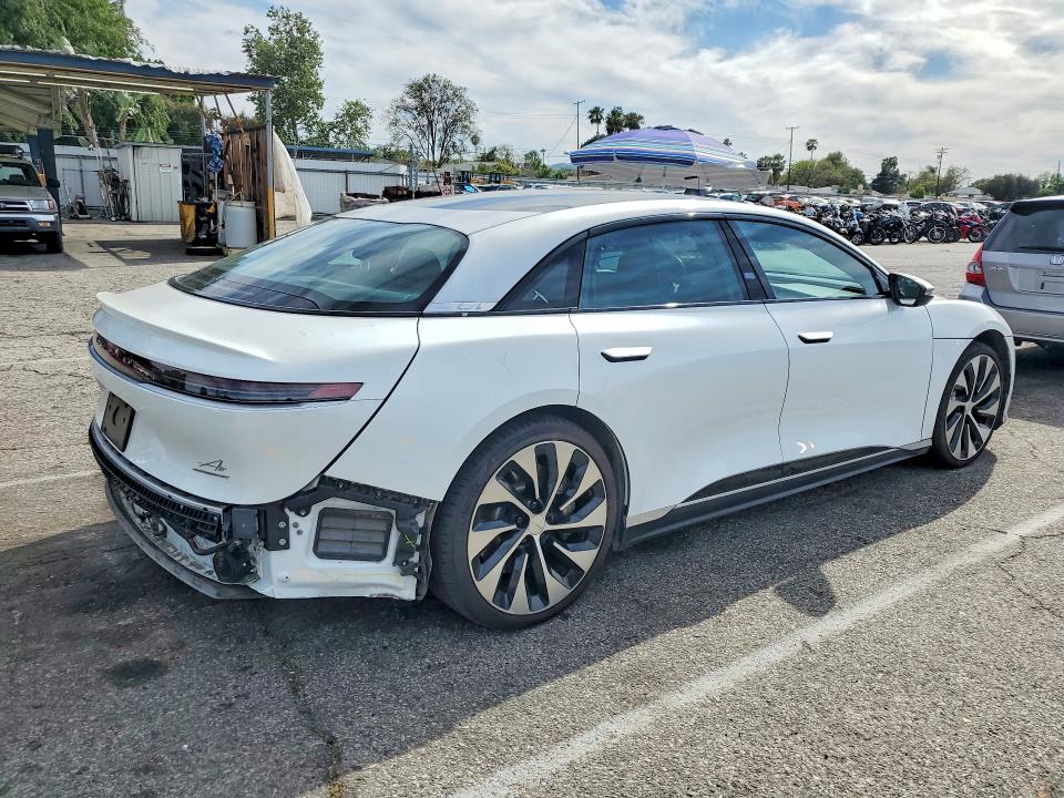 2022 Lucid Motors Air მანქანა იყიდება აუქციონზე, vin: 50EA1GBA1NA002787, აუქციონის ნომერი: 48328856