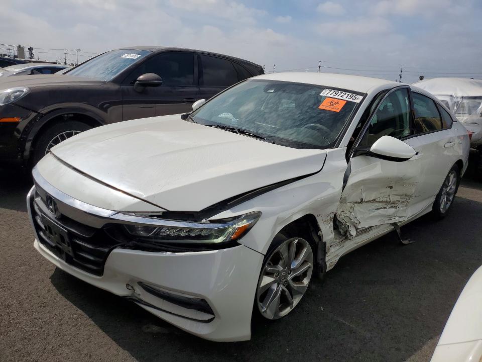 Aukcja sprzedaży 2018 Honda Accord, vin: 1HGCV1F18JA177090, numer aukcji: 77972195
