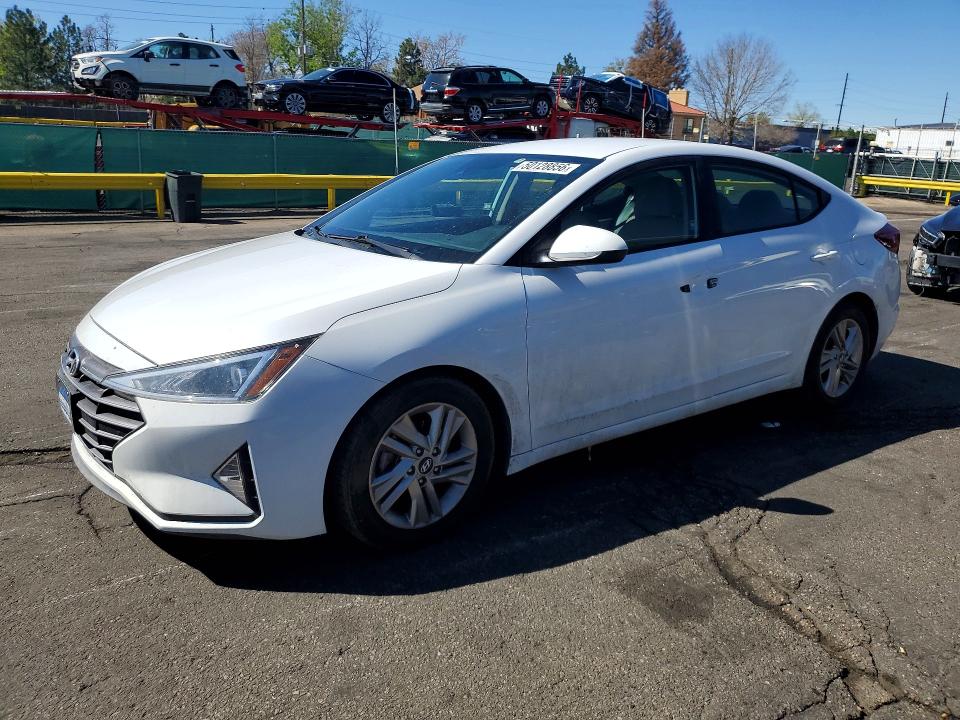2019 Hyundai Elantra მანქანა იყიდება აუქციონზე, vin: 5NPD84LF0KH441358, აუქციონის ნომერი: 50128856