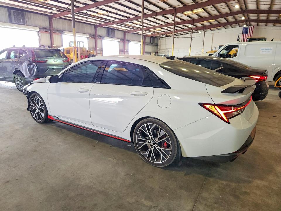 51103406 :رقم المزاد ، KMHLW4AK5NU004382 vin ، 2022 Hyundai Elantra N مزاد بيع
