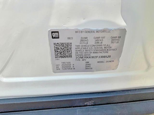 2023 Chevrolet Traverse მანქანა იყიდება აუქციონზე, vin: 1GNERKKW2PJ308520, აუქციონის ნომერი: 52169666