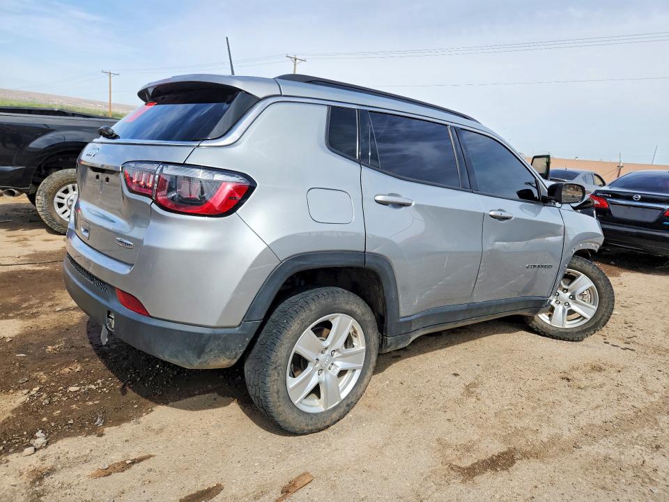 48354086 :رقم المزاد ، 3C4NJDBB7NT165739 vin ، 2022 Jeep Compass مزاد بيع
