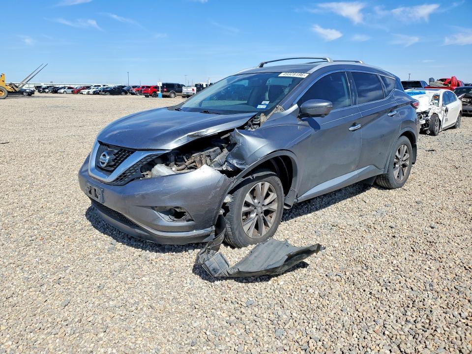 Продажа на аукционе авто 2016 Nissan Murano, vin: 5N1AZ2MG1GN138331, номер лота: 49328196