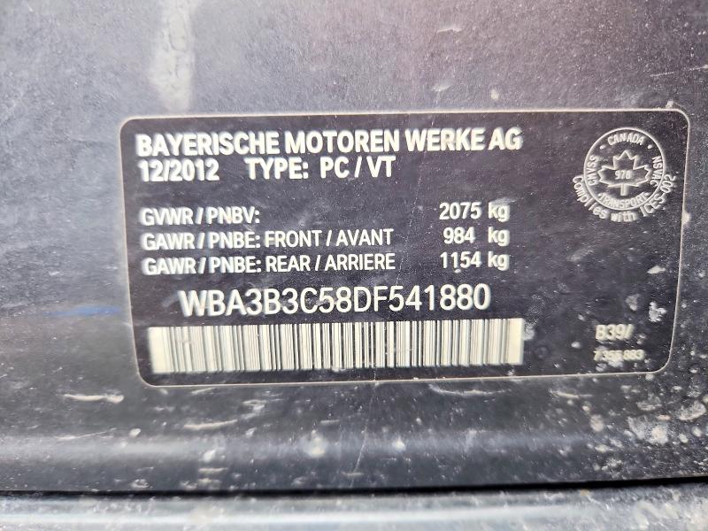 Aukcja sprzedaży 2013 Bmw 328, vin: WBA3B3C58DF541880, numer aukcji: 48006196