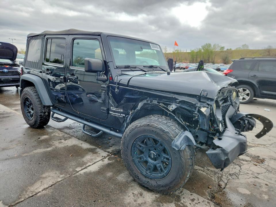50084496 :رقم المزاد ، 1C4BJWDG5HL507101 vin ، 2017 Jeep Wrangler Unlimited مزاد بيع