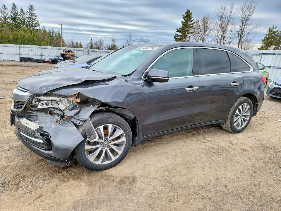 2014 Acura Mdx მანქანა იყიდება აუქციონზე, vin: 5FRYD4H65EB503151, აუქციონის ნომერი: 47877336
