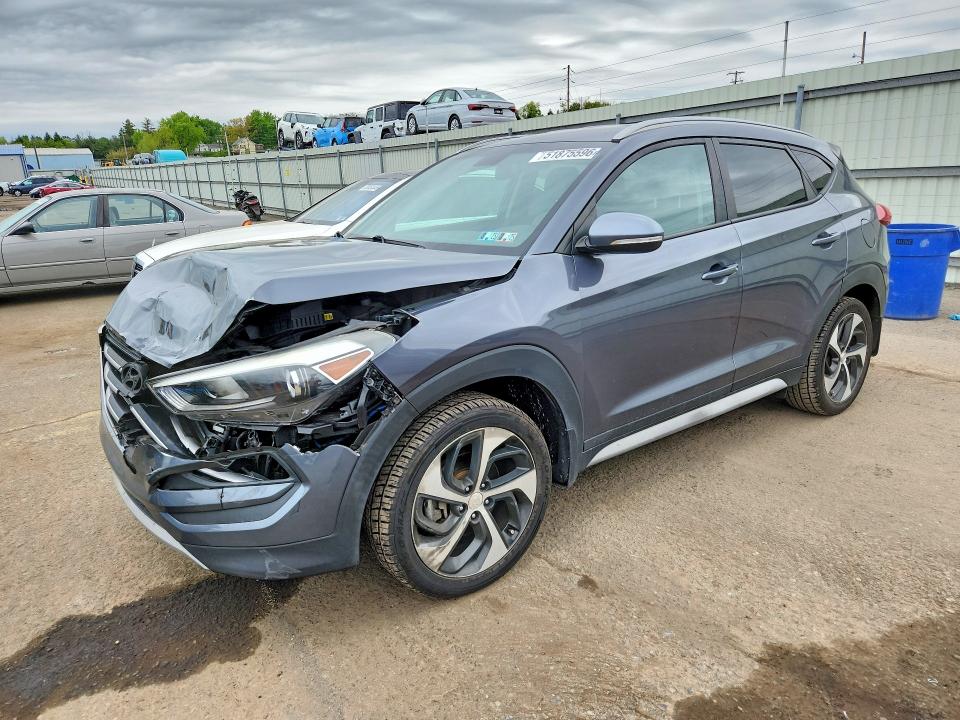 51875596 :رقم المزاد ، KM8J3CAL7JU758932 vin ، 2018 Hyundai Tucson مزاد بيع