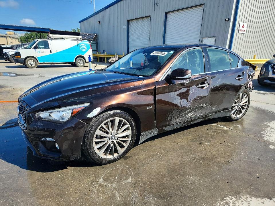 2020 Infiniti Q50 მანქანა იყიდება აუქციონზე, vin: JN1EV7AP2LM200602, აუქციონის ნომერი: 51086446