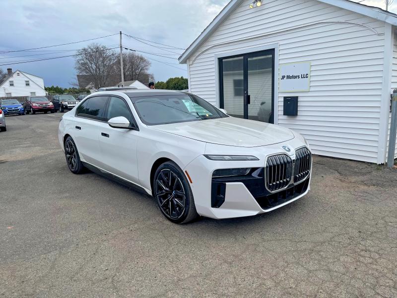 2023 Bmw I7 მანქანა იყიდება აუქციონზე, vin: WBY53EJ08PCL69978, აუქციონის ნომერი: 48802706