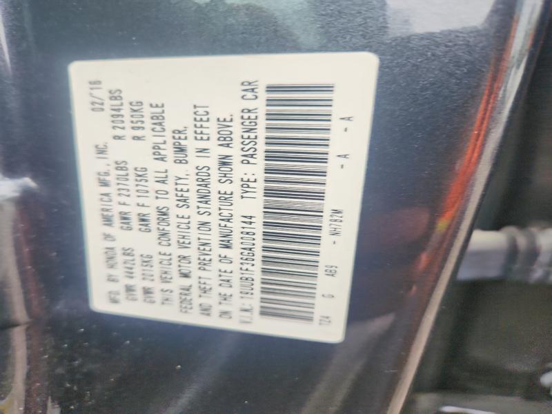 Продаж на аукціоні авто 2016 Acura Tlx, vin: 19UUB1F36GA008144, номер лоту: 51774336