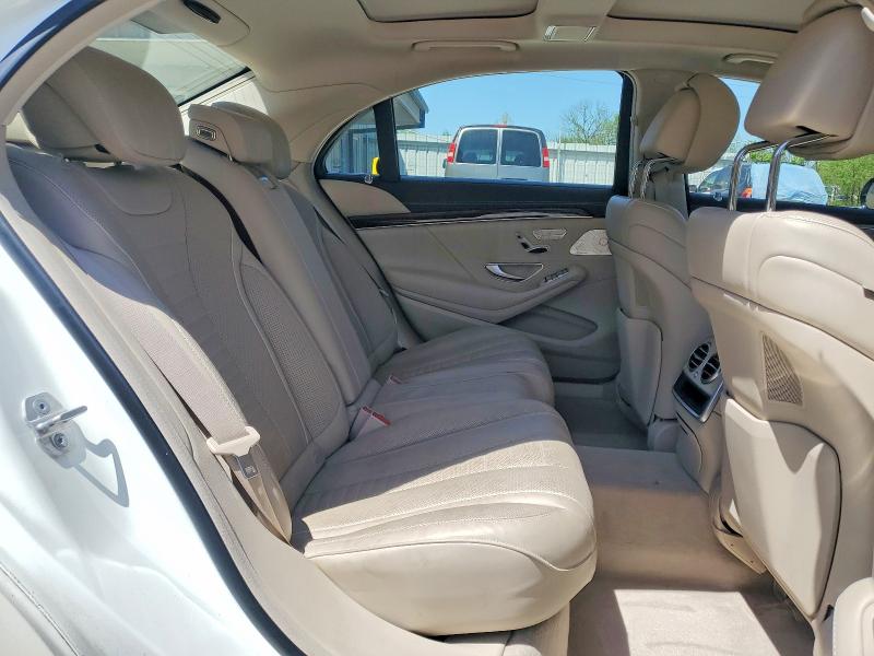 2017 Mercedes-benz S მანქანა იყიდება აუქციონზე, vin: WDDUG8FB6HA334095, აუქციონის ნომერი: 50491326