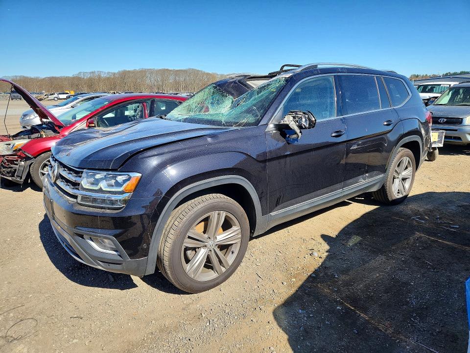 51264576 :رقم المزاد ، 1V2NR2CA8KC505232 vin ، 2019 Volkswagen Atlas مزاد بيع