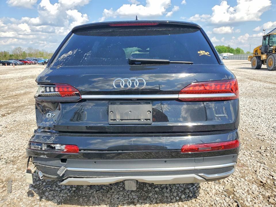 2022 Audi Q7 მანქანა იყიდება აუქციონზე, vin: WA1AXBF77ND002452, აუქციონის ნომერი: 51085766