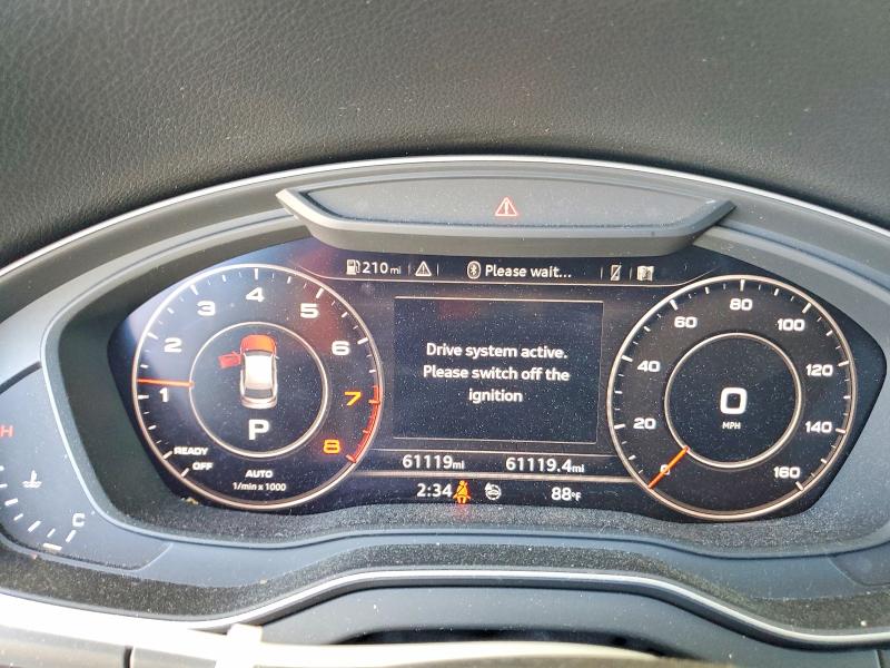 2019 Audi Q5 მანქანა იყიდება აუქციონზე, vin: WA1BNAFY5K2041562, აუქციონის ნომერი: 49824036
