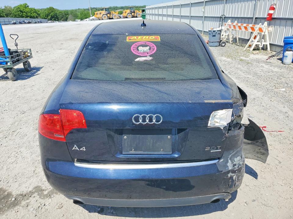 Продажа на аукционе авто 2007 Audi A4, vin: WAUDF78E37A150520, номер лота: 50806686