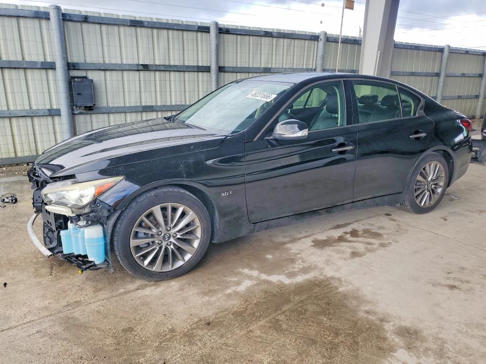 2018 Infiniti Q50 მანქანა იყიდება აუქციონზე, vin: JN1EV7AP8JM591753, აუქციონის ნომერი: 49231666